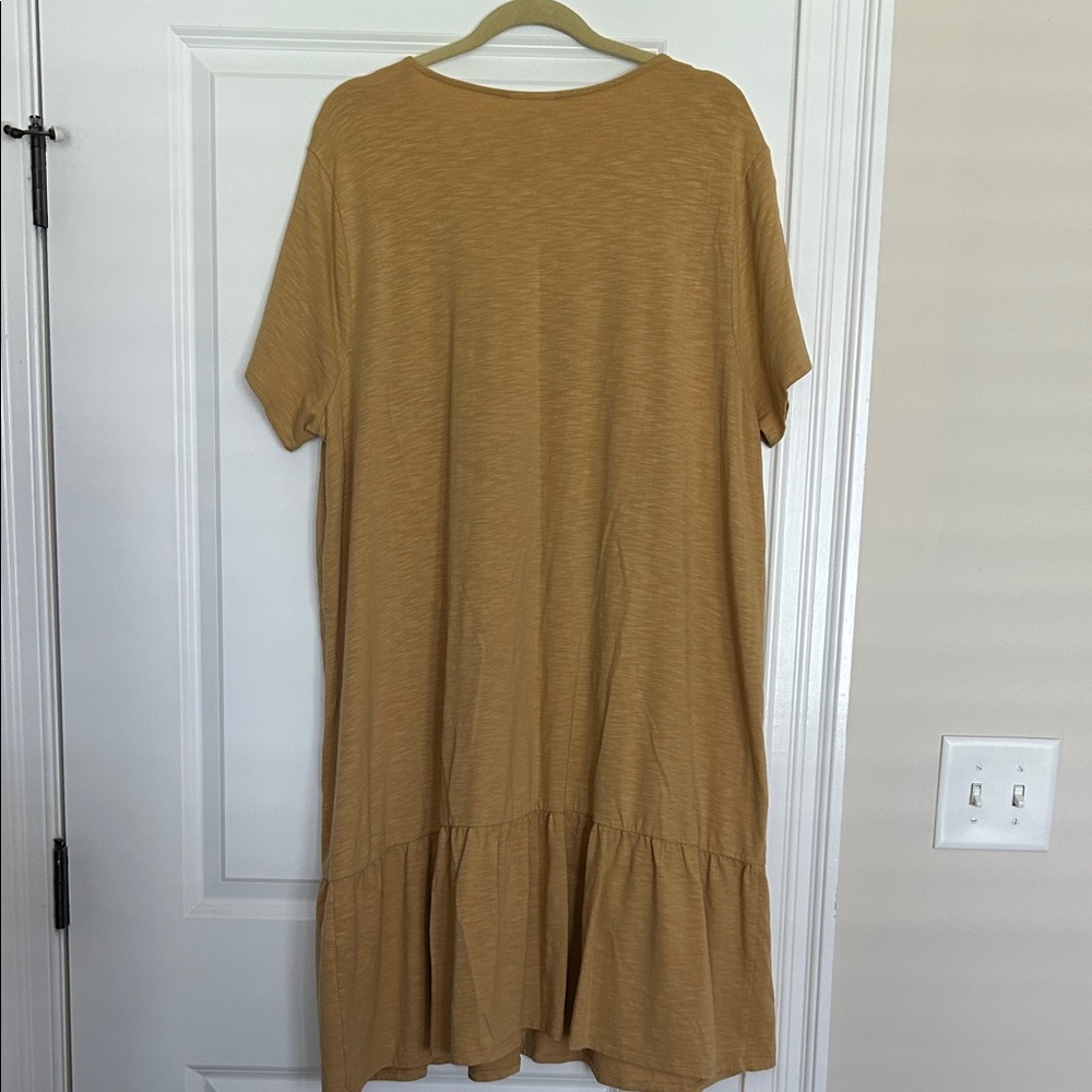 J. Jill Mustard Yellow Dress - Picture 4 of 8
